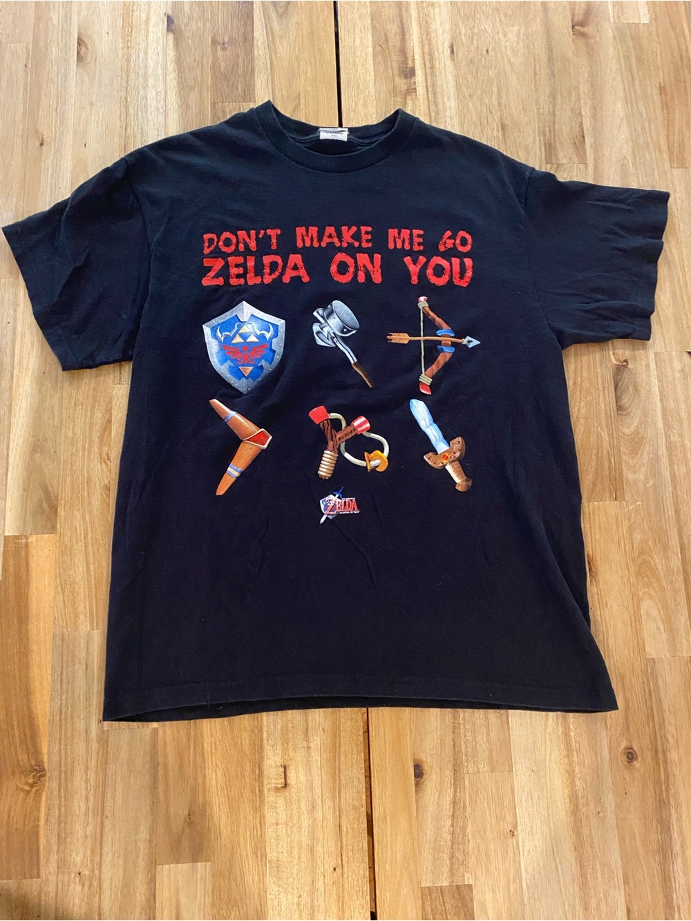 Rare Vintage Legend of Zelda Ocarina of Time Shirt